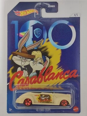 Hot Wheels WB 100 ** 40 Ford купе ** 4/5!!КАК НОВЫЙ!! Looney Superman Mystery WMT - Изображение 1 из 4