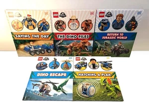 Lego Jurassic World Series - Lot of 5 Hardcover Books - Imagen 1 de 2
