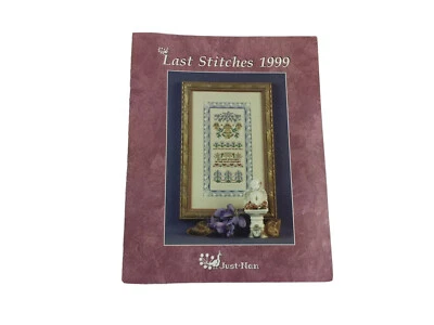 Just Nan "Last Stitches 1999" Cross Stitch Sampler Pattern - Image 1 of 4