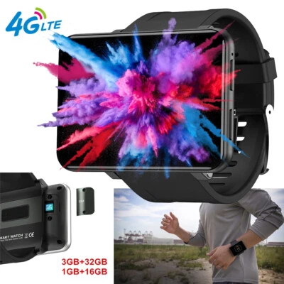 2,86 Zoll Smartwatch 4G Android Uhren entsperrt WLAN Dual Kameras für Handys - Bild 1 von 4