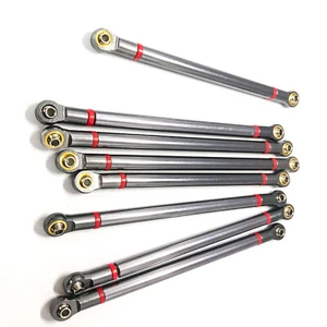 8 piezas Metal Links Kit para Axial SCX10 90046 313 mm distancia entre ejes 1/10 piezas RC Crawler - Imagen 1 de 15