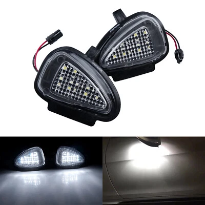 2 LED Umfeldbeleuchtung Außenspiegel Pfützenlicht für VW Golf 6 Jetta IV EOS 1F - Bild 1 von 4