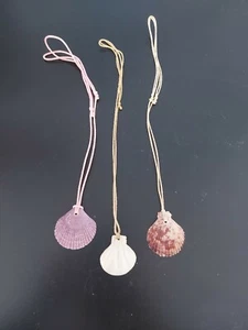 Handmade Shell Necklace Bundle, set of 3 shell necklaces, boohoo beach necklaces - Picture 1 of 3