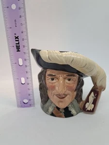 1982 Royal Doulton D'ARTAGNAN Figur Toby Krug Becher D6764 Musketier, 4 cm - Bild 1 von 10