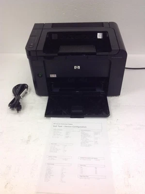 HP LaserJet P1606DN Printer 32Mb Page Count 92502 Usb Network Duplexer Free Ship - Image 1 of 4