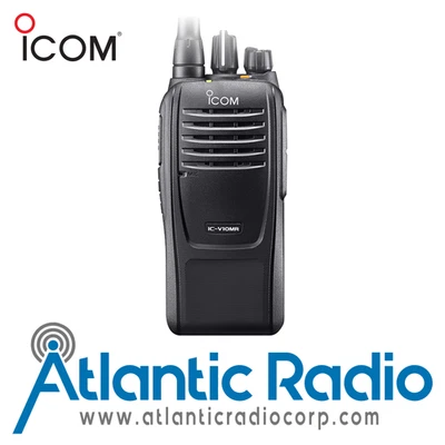 Icom V10MR VHF Portable Two-Way Radio (License-Free) | Rugged & Professional - Image 1 of 4