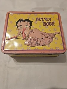 Betty Boop Tin Lunchbox 2000 King Features Syndicate Tin Box Company Of America - Picture 1 of 6