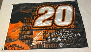 Tony Stewart NASCAR Joe Gibbs Racing 2005 Home Depot #20 MADE IN USA FLAG OBO! - Picture 1 of 5