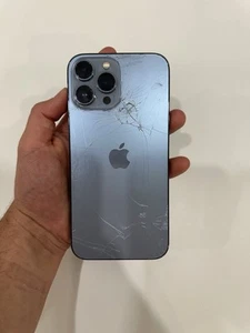 Apple iPhone 13 Pro Max - 128 GB - Sierra Blue (Unlocked) - Photo 1 sur 12