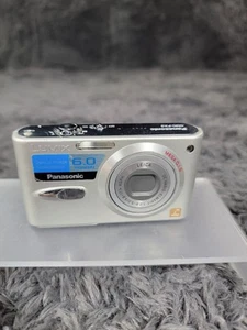 Panasonic Lumix DMC-FX3 Camera 6MP Digital Silver Leica Lens Box Kit Japan - Picture 1 of 8