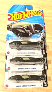 2025 HOT WHEELS custom Cadillac fleetwood #24/250/green/hw rod squad/new - Picture 1 of 6