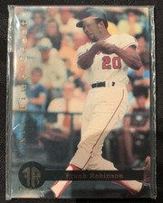 Frank Robinson - 1992 Front Row Premium All-Time Greats Set with COA # 1917/5000