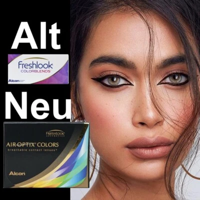 ALCON Aus FreshLook Color Blends werden Air Optix Colors (Monatslinsen / 2 St) - Werte