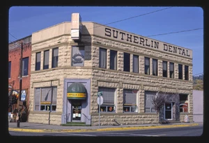 South Umpqua State Bank Central & State Streets Sutherlin Oregon Old Photo - Picture 1 of 1