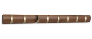UMBRA FLIP 8 HOOK Garderobenleiste Haken Wallnuss 318858-1227 Ausstellungsstück - Bild 1 von 4
