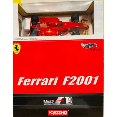 Kyosho Mini-z F-1 Ferrari F2001 Ready Set RC - Hotweels Japan 240209 - Bild 1 von 4