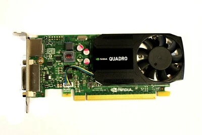 379T0 Dell Nvidia Quadro K620 2GB DDR3 PCI-E 2.0 x16 Video Graphics Card - Image 1 of 2