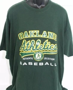 MLB Oakland Athletics Clásico Unisex Verde Bosque Camiseta QT1194 - Imagen 1 de 2