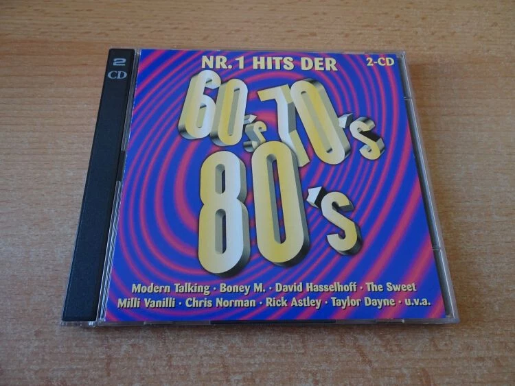 Doppel CD Nr. 1 Hits der 60s 70s 80s: Modern Talking Baccra John Farnham Norman - Bild 1 von 1