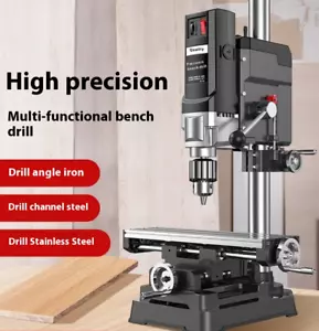 Taladro de banco de alta potencia grado industrial máquina de perforación multifuncional - Imagen 1 de 19