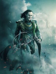 Tom Hiddleston Loki in Thor Autographed Signed 8X10 Photo Reprint Marvel