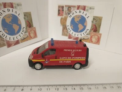 PMPB7-0317 Camion Sapeurs Pompieri Solido Renault Trafic 2002 Parigi - Immagine 1 di 2