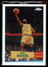 2007-08 Topps Chrome REFRACTOR Baron Davis Golden State Warriors #71 975/999