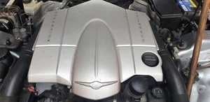 Chrysler Crossfire Engine Cover 04-08 3.2 V6 Airbox Silver A1120901601 - Picture 1 of 2