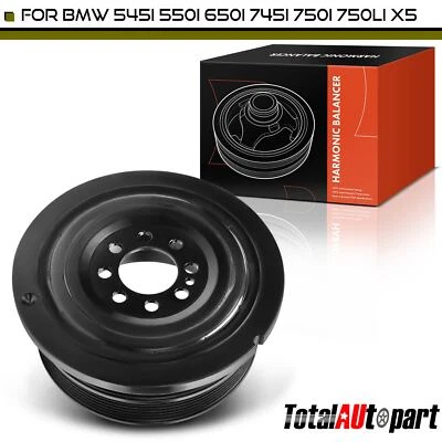 Equilibrador armónico de motor para BMW 528i 545i 550i 650i 745Li 750i 750Li X5 Foto 1 de 4