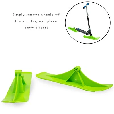 GONE TRAVELLING Easy Fit Skiritten Schlitten Konverter für Kinder Winter Outdoor Spaß Schnee