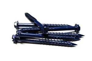 (10) Anclas de tornillo de hormigón/masonería de 1/4""x2-3/4"" (Tapcon) *LGR QTY EN NUESTRA TIENDA* - Imagen 1 de 1