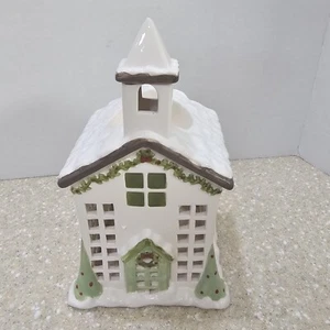Partylite Village Square Chapel Fragrance Warmer P91137 NIB - Picture 1 of 9
