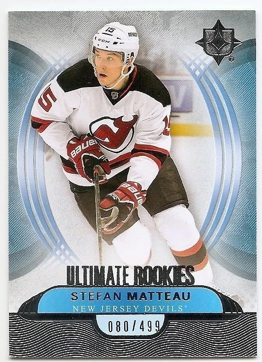 13/14 UD ULTIMATE COLLECTION ROOKIES RC #112 Stefan Matteau #80/499 - Image 1 of 1