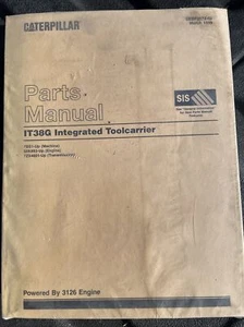 Caterpillar Cat IT38G Integrated Toolcarrier Parts Manual 7BS Book Wheel Loader - Picture 1 of 2