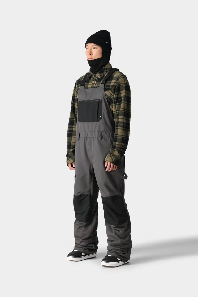 686 Hot Lap изолированный нагрудник уголь мужчин 2025 размер XL - Изображение 1 из 1