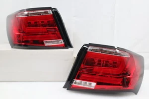 NEW RED LED Sequential Tail Lights Lamp for~2008~2013~Subaru Impreza WRX Sedan - Picture 1 of 9