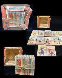 Antique Tiny Nonsense Stories By Dorothy Kunhardt 1949. 12 Books Tiny Golden - Picture 1 of 15