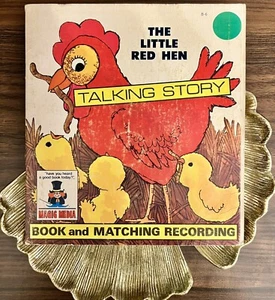 DIE KLEINE ROTE HENNE - MAGISCHE MEDIA MR6 - KINDERBUCH / 33 RPM SCHALLPLATTE  - Bild 1 von 2