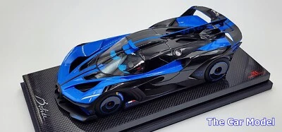 MR Bugatti Bolide Blue, Carbon Base - Limited 649 pcs 1/18, Very RARE - Image 1 of 4