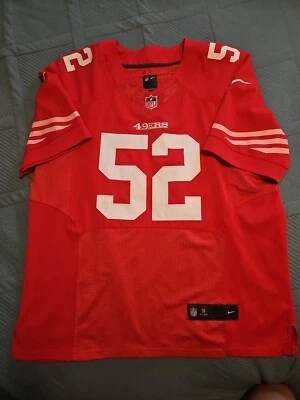 Nike Mens 49ers San Francisco Jersey Player 52 Willis Sz 48 - Image 1 of 4