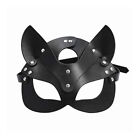 Women Adult Sexy Exotic Masks Female Leather Mask Half Face Fox Cosplay Party