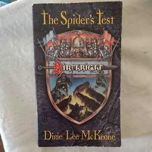 THE SPIDER'S TEST (BIRTHRIGHT) By Dixie Lee Mckeone - Picture 1 of 1