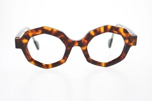 ANNE ET VALENTIN SWINTON 1509 OCTAGONAL TORTOISE GREEN 46/23-144 MM FRAMES ONLY - Picture 1 of 10