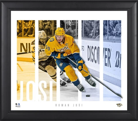 Roman Josi Nashville Predators Framed 15x17 Player Panel Collage Cover