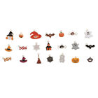 21 Pcs Tropfs Chmuck Aus Halloween-Kürbis-Anhänger Hut Dämon