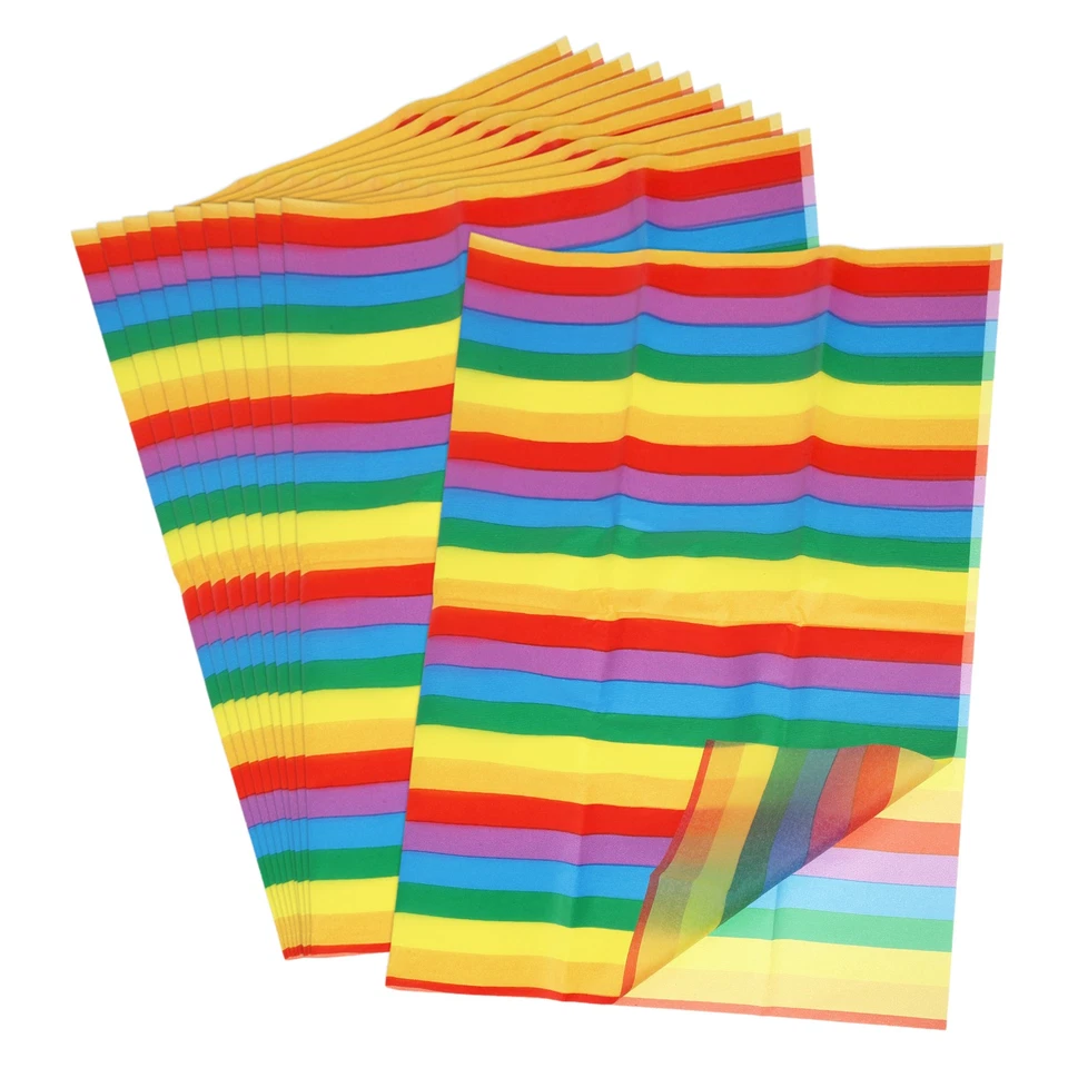 10Pcs Tissue Paper Large Bulk Wrap Paper 20x26 Inch for DIY Crafts Multicolor - Image 1 of 4