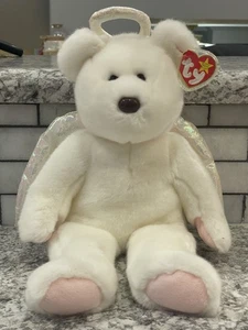 TY Beanie Baby Buddy "Halo" Angel Bear - Picture 1 of 6