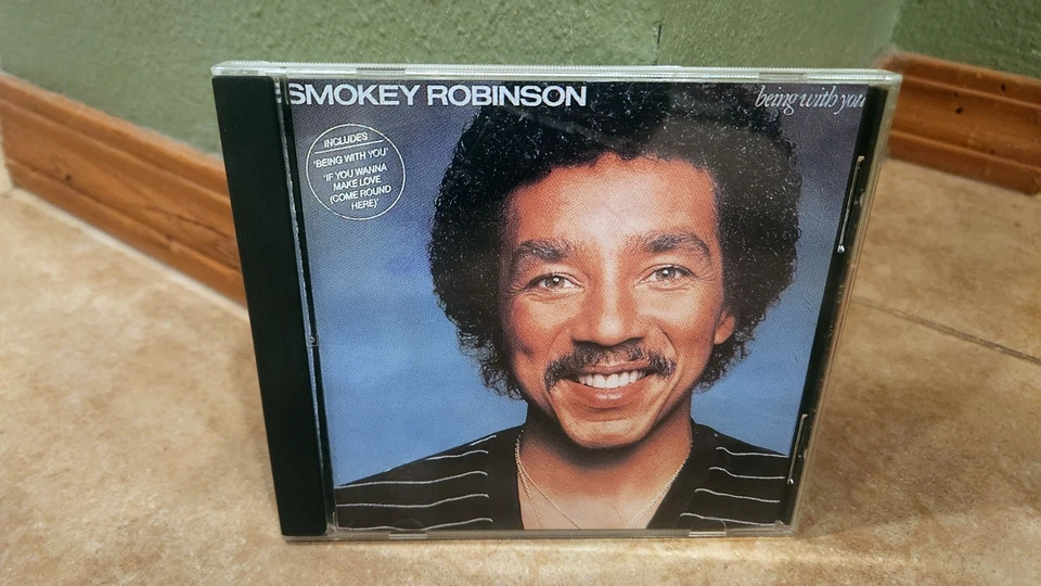 Smokey Robinson Being With You cd 1981 Motown label MOTD-5349 Early 1986 release — 第 1/3 张图片