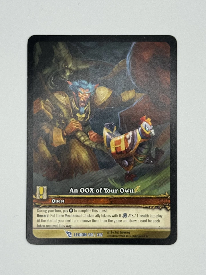 World of Warcraft TCG Legion 310/319 Extended Art An OOX of Your Own - Image 1 of 1