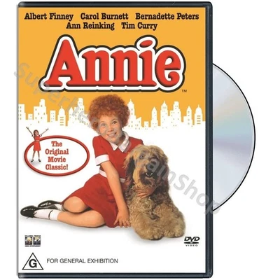 Annie (DVD, 1981) PAL Region 4 (Carol Burnett, Tim Curry, Bernadette Peters) NEW - Image 1 of 4